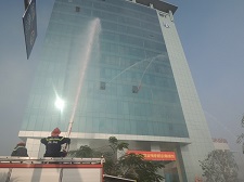 Thực tập phương án chữa cháy và cứu nạn, cứu hộ tại tòa nhà Hoa Đăng –  Tổng Công ty BĐATHH Miền Bắc