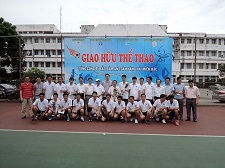 Giải giao hữu thể thao Tổng Công ty Bảo đảm an toàn hàng hải miền Bắc.