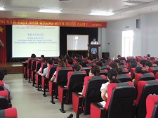 Tổng công ty Bảo đảm an toàn hàng hải miền Bắc tổ chức Khóa đào tạo Phương pháp xây dựng Hệ thống Thang bảng lương và định mức lao động năm 2014.