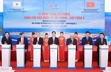Thủ tướng Nguyễn Tấn Dũng phát lệnh khởi công xây dựng  Cảng cửa ngõ quốc tế Hải Phòng