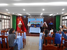 Lễ kết nghĩa giữa Đoàn TNCS Hồ Chí Minh phường Thọ Quang và Chi Đoàn Thanh niên công ty Bảo đảm an toàn hàng hải Trung Bộ.