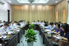 Thứ trưởng Nguyễn Văn Công chủ trì cuộc họp về Đề án nghiên cứu giải pháp cho tàu trọng tải lớn vào, rời các bến cảng thuộc khu vực Hải Phòng