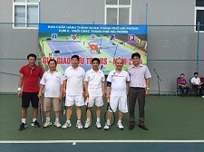 ĐOÀN TNCS HỒ CHÍ MINH CỤM II KHỐI CÔNG NHÂN VIÊN CHỨC - THÀNH PHỐ HẢI PHÒNG TỔ CHỨC GIẢI GIAO HỮU TENNIS NĂM 2014.