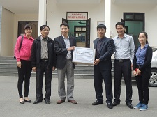 Tổng công ty Bảo đảm an toàn Hàng hải miền Bắc ủng hộ đồng bào bị bão lụt tại Miền Trung.