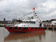 Công ty TNHH MTV Hoa tiêu hàng hải khu vực II chuẩn bị tiếp nhận và đưa vào khai thác tàu Rạng Đông 1.