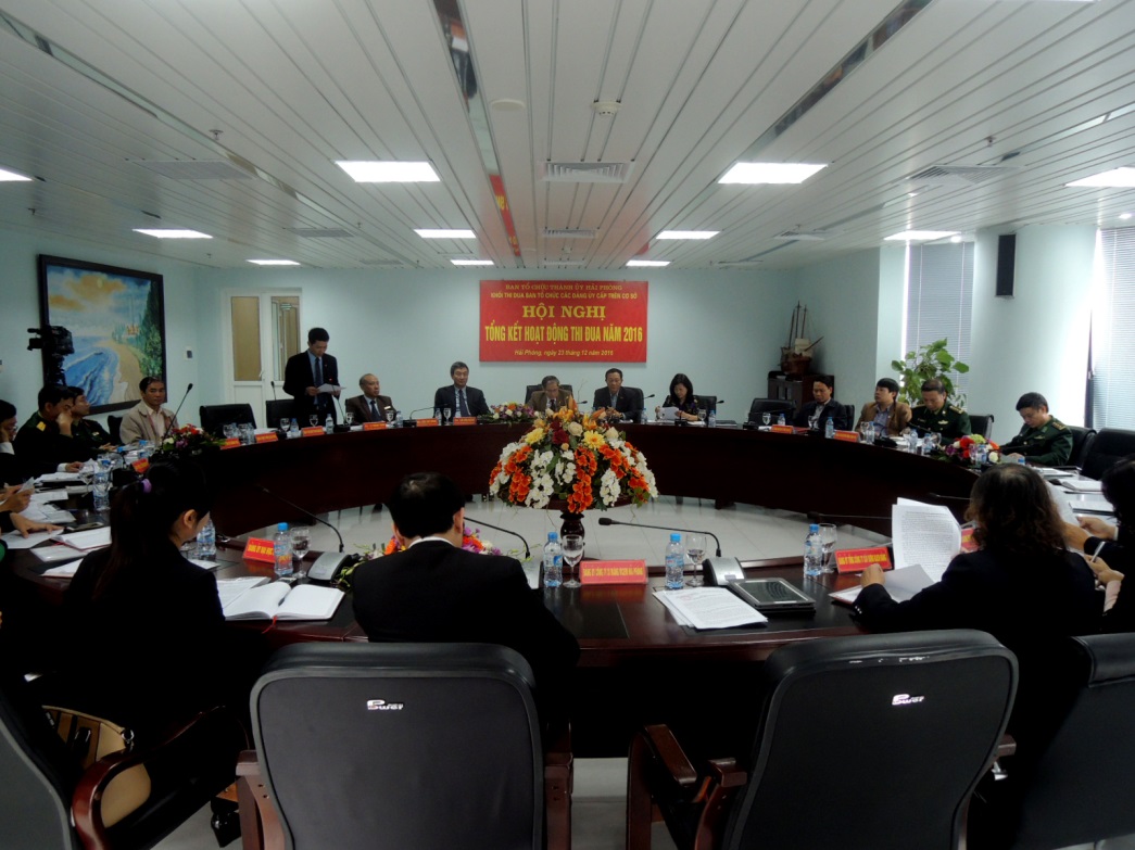 Tổng công ty Bảo đảm an toàn hàng hải miền Bắc tổ chức Hội nghị Tổng kết hoạt động thi đua năm 2016.