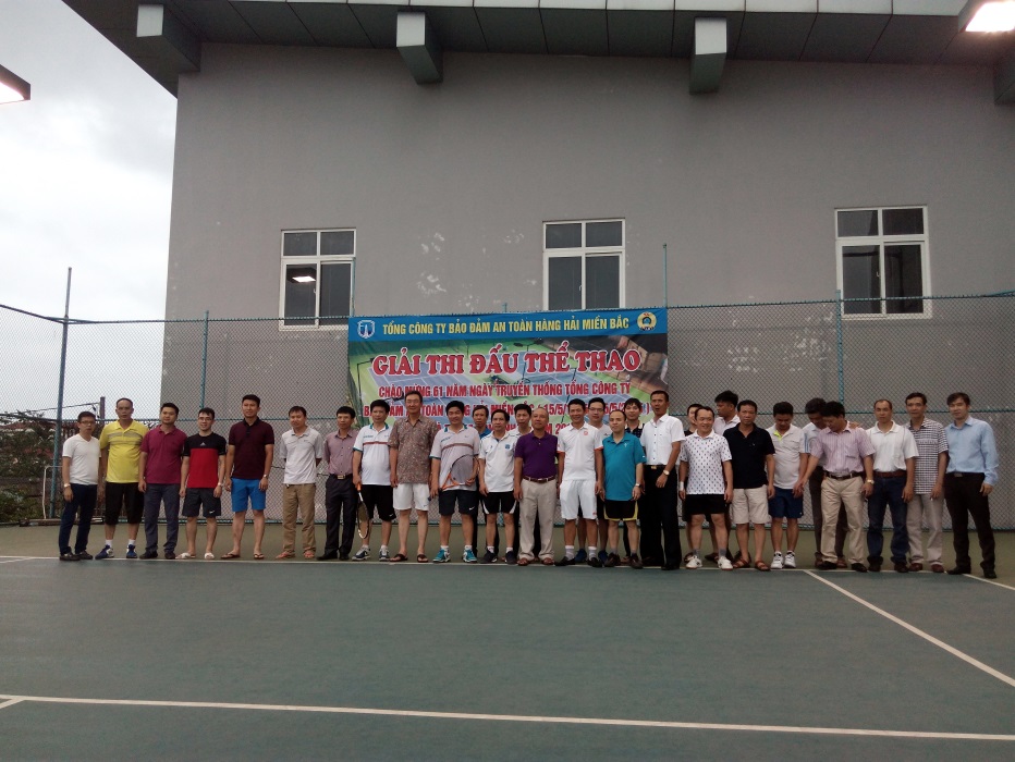 Tổng công ty Bảo đảm an toàn hàng hải miền Bắc tổ chức Giải thi đấu thể thao Chào mừng 61 năm ngày truyền thống Tổng công ty Bảo đảm an toàn hàng hải miền Bắc và tháng công nhân năm 2016