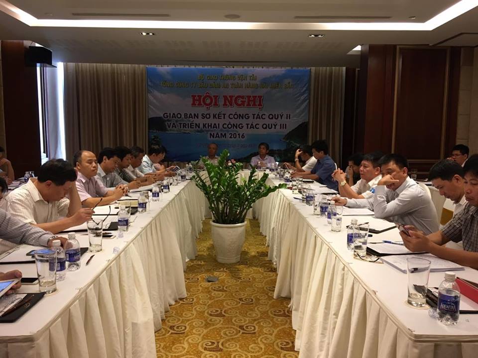 Tổng công ty Bảo đảm an toàn hàng hải miền Bắc tổ chức Hội nghị Giao ban Sơ kết công tác quý II và triển khai công tác quý III năm 2016