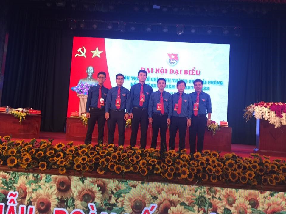 Đoàn thanh niên Tổng công ty BĐATHH miền Bắc tham dự Đại hội Đoàn thành phố Hải Phòng lần thứ XIII, nhiệm kỳ 2017 - 2022.