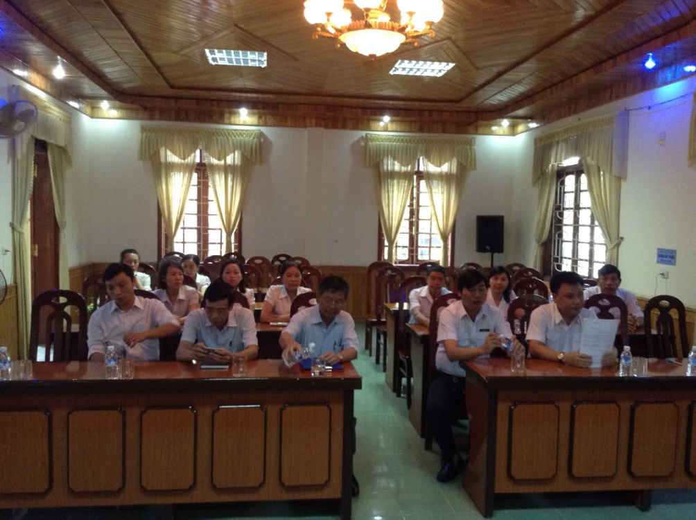 Công ty TNHH MTV Hoa tiêu hàng hải khu vực VI tổ chức Hội nghị công bố Quyết định bổ nhiệm lại chức danh Kiểm soát viên Công ty.