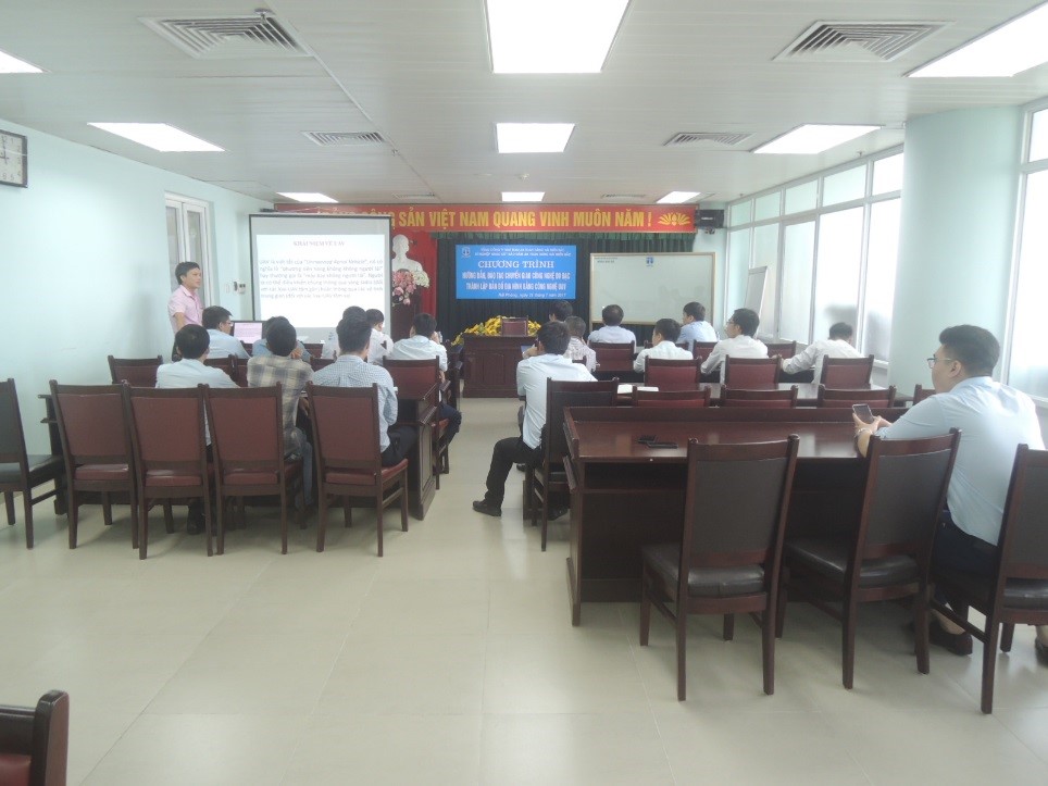 Xí nghiệp Khảo sát Bảo đảm an toàn hàng hải miền Bắc tổ chức Chương trình hướng dẫn, đào tạo, chuyển giao công nghệ thành lập địa hình bản đồ bằng công nghệ UAV (Unmanned aerial vehicle - Thiết bị bay không người lái)