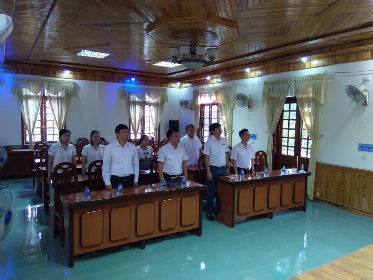 Công ty TNHH MTV Hoa tiêu khu vực VI tổ chức Lễ kết nạp Đảng viên