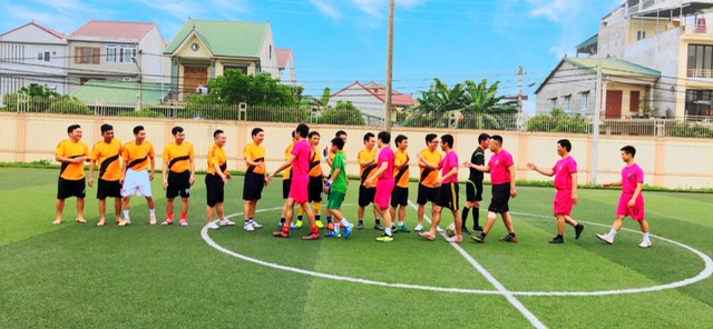 Đoàn Thanh niên Công ty Hoa tiêu hàng hải khu vực VI phối hợp với Đoàn Thanh niên Cảng vụ Hàng hải Nghệ An tổ chức chương trình giao lưu bóng đá