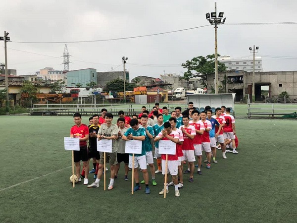 ĐOÀN THANH NIÊN TỔNG CÔNG TY BẢO ĐẢM AN TOÀN HÀNG HẢI MIỀN BẮC TỔ CHỨC GIẢI GIAO HỮU BÓNG ĐÁ CHÀO MỪNG KỶ NIỆM 88 NĂM NGÀY THÀNH LẬP ĐOÀN TNCS HỒ CHÍ MINH (26/3/1931-26/3/2019)