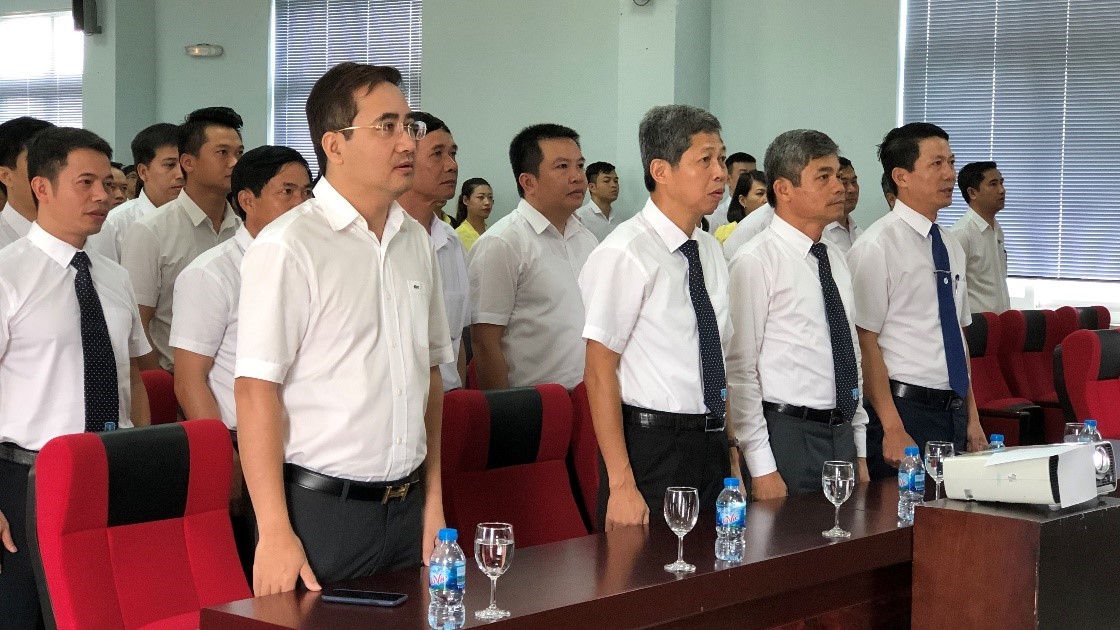 Tổng công ty Bảo đảm an toàn hàng hải miền Bắc tổ chức Lễ Chào cờ đầu tháng 6 năm 2019