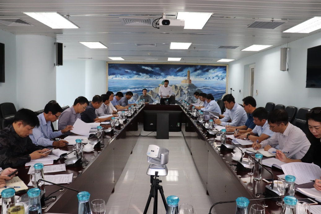 Hội nghị Đảng ủy lần thứ II để họp bàn công tác xây dựng Đảng tại Đảng bộ Tổng công ty Bảo đảm an toàn hàng hải miền Bắc