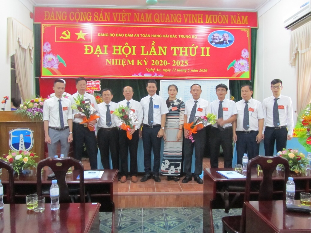 Đại hội Đảng bộ Bảo đảm an toàn hàng hải Bắc Trung Bộ lần thứ II nhiệm kỳ 2020-2025
