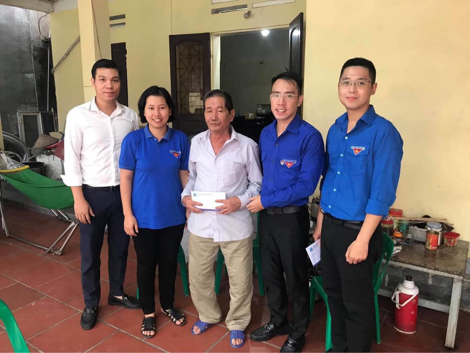 CHI ĐOÀN VĂN PHÒNG TỔNG CÔNG TY BẢO ĐẢM AN TOÀN HÀNG HẢI MIỀN BẮC, CHI ĐOÀN XÍ NGHIỆP BẢO ĐẢM AN TOÀN HÀNG HẢI ĐÔNG BẮC BỘ PHỐI HỢP PHƯỜNG ĐẰNG HẢI THỰC HIỆN CÁC HOẠT ĐỘNG NHÂN DỊP KỶ NIỆM 73 NĂM NGÀY THƯƠNG BINH – LIỆT SĨ