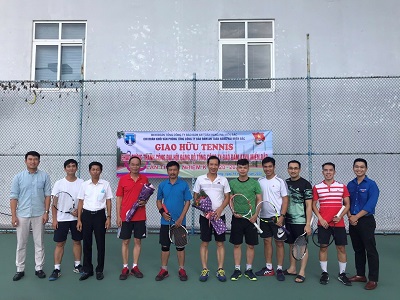 CHI ĐOÀN KHỐI VĂN PHÒNG TỔNG CÔNG TY BẢO ĐẢM AN TOÀN HÀNG HẢI MIỀN BẮC TỔ CHỨC GIẢI GIAO HỮU TENNIS NHÂN DỊP KỶ NIỆM  75 NĂM CÁCH MẠNG THÁNG TÁM, QUỐC KHÁNH NGÀY 02/9 VÀ  PHÁT ĐỘNG PHONG TRÀO RÈN LUYỆN THỂ DỤC THỂ THAO