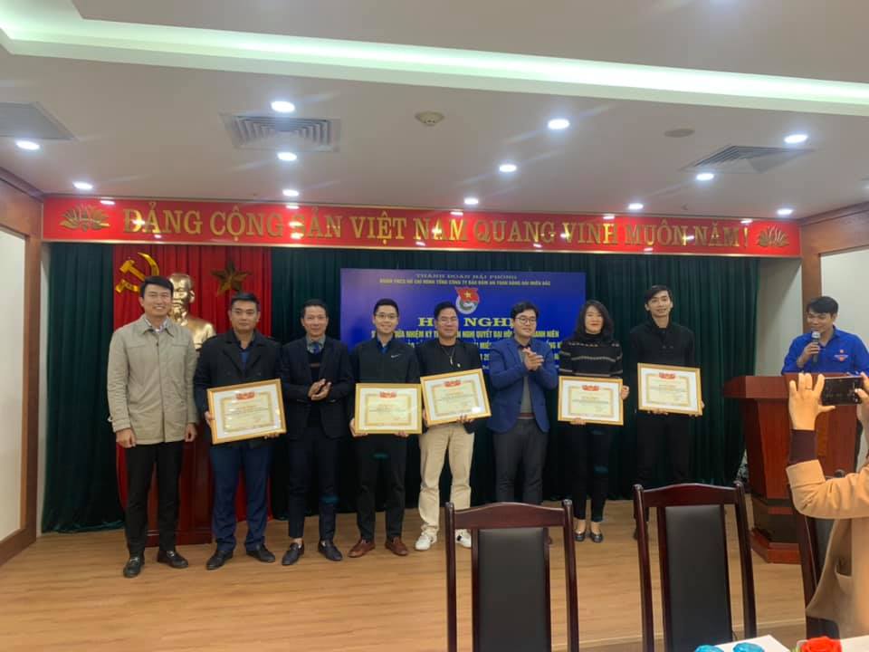 ĐOÀN THANH NIÊN TỔNG CÔNG TY BẢO ĐẢM AN TOÀN HÀNG HẢI MIỀN BẮC TỔ CHỨC HỘI NGHỊ SƠ KẾT GIỮA NHIỆM KỲ 