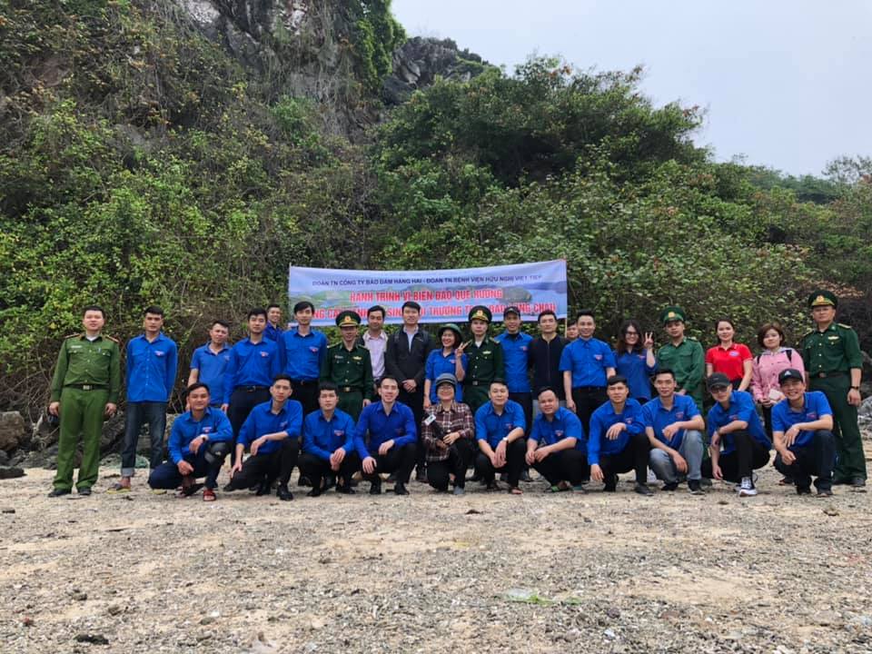 Hưởng ứng kỷ niệm 90 năm ngày Thành lập Đoàn thanh niên Cộng sản Hồ Chí Minh (26/3/1931-26/3/2021), ngày 27/3/2021, Đoàn thanh niên Tổng công ty Bảo đảm an toàn hàng hải miền Bắc phối hợp với Huyện đoàn Cát Hải và Đoàn thanh niên Việt Tiệp Hải Phòng tổ chức chương trình “Hướng về biển đảo quê hương”