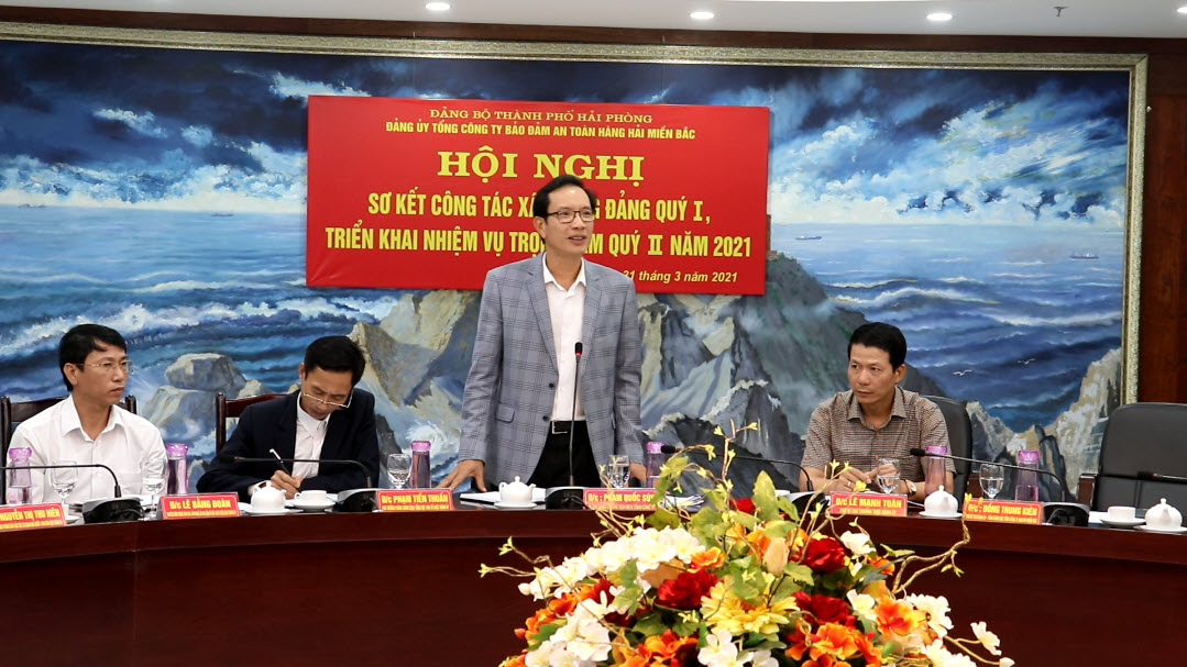 Hội nghị Sơ kết công tác xây dựng Đảng quý I năm 2021, triển khai nhiệm vụ trọng tâm quý II năm 2021