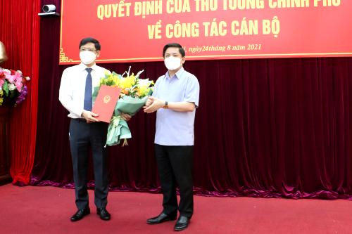 Công bố Quyết định bổ nhiệm Thứ trưởng Bộ GTVT Nguyễn Xuân Sang