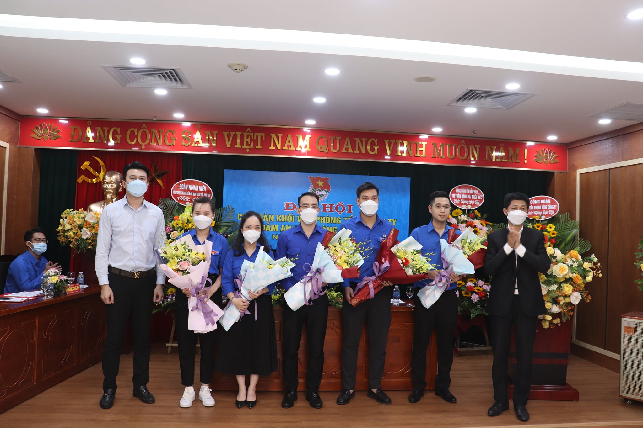 Đại hội Chi đoàn Khối Văn phòng Tổng công ty BĐATHH miền Bắc  nhiệm kỳ 2022-2024