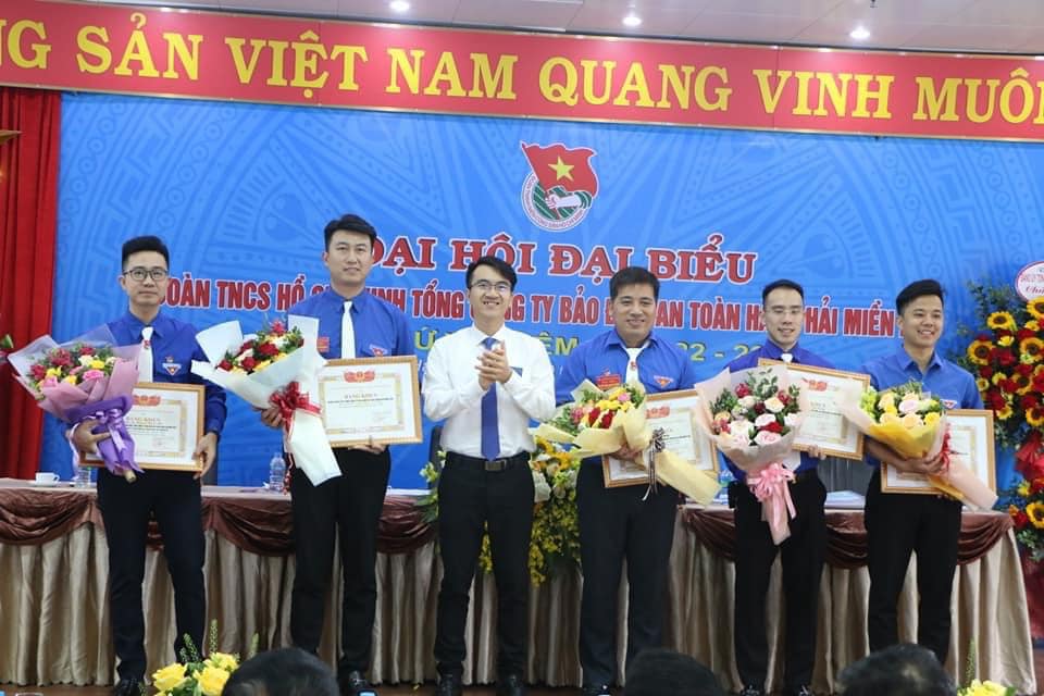 ĐẠI HỘI ĐẠI BIỂU ĐOÀN TNCS HỒ CHÍ MINH TỔNG CÔNG TY BẢO ĐẢM AN TOÀN HÀNG HẢI MIỀN BẮC LẦN THỨ V, NHIỆM KỲ 2022-2027