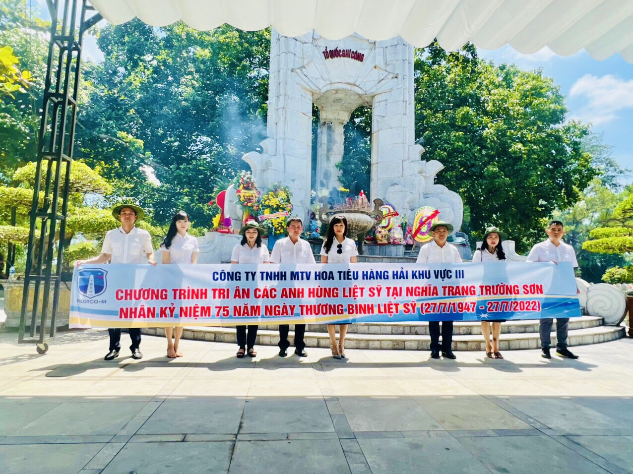 Công ty TNHH MTV Hoa tiêu hàng hải khu vực III tổ chức kỷ niệm 75 năm ngày Thương binh – Liệt sĩ (27/7/1947 – 27/7/2022)