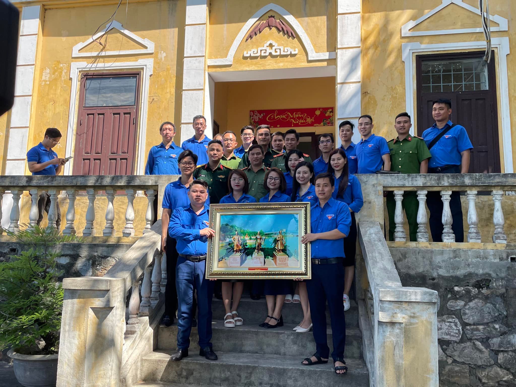 Đoàn thanh niên Tổng công ty BĐATHH miền Bắc tham dự  chương trình Khối Công nhân viên chức - Lực lượng vũ trang do  Thành đoàn Hải Phòng và Đà Nẵng tổ chức