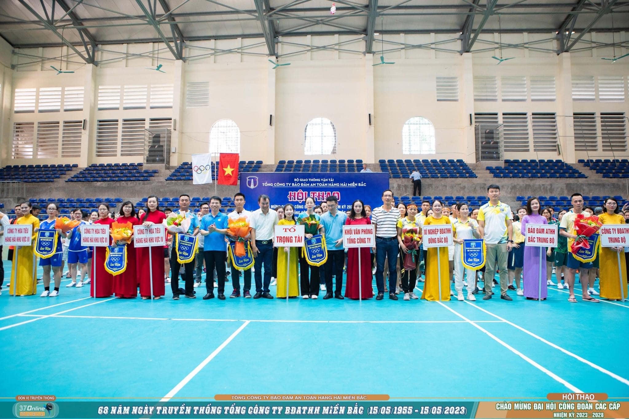 Đoàn thanh niên Tổng công ty Bảo đảm an toàn hàng hải miền Bắc phối hợp tổ chức Hội thao và Hội diễn Văn nghệ Tổng công ty Bảo đảm an toàn hàng hải miền Bắc