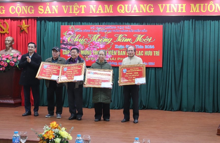 Hội nghị Gặp mặt, mừng thọ hội viên Ban liên lạc hưu trí khu vực Hải phòng năm 2024