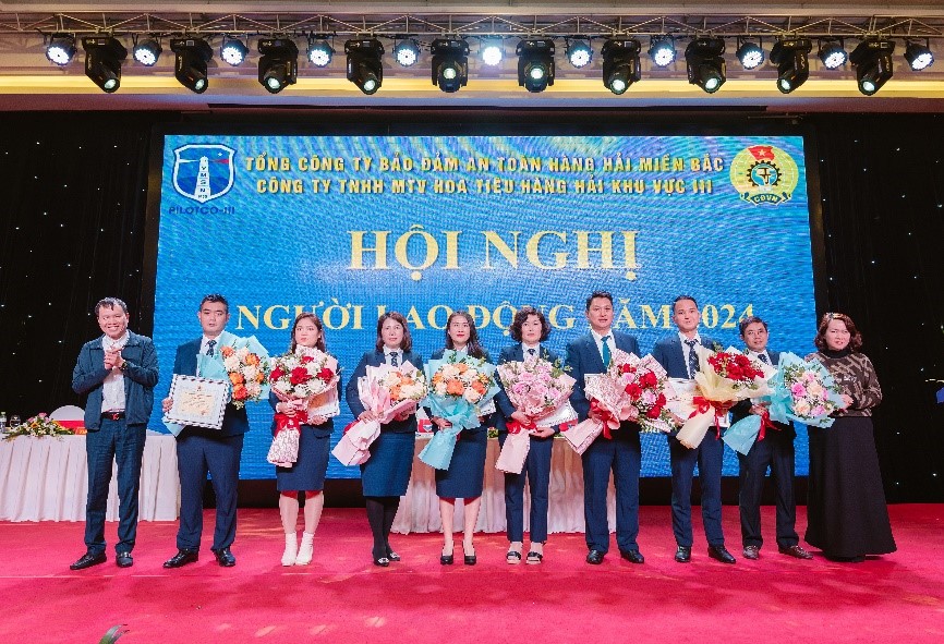 Hội nghị Người lao động năm 2024 tại các đơn vị trực thuộc Tổng công ty Bảo đảm an toàn hàng hải miền Bắc