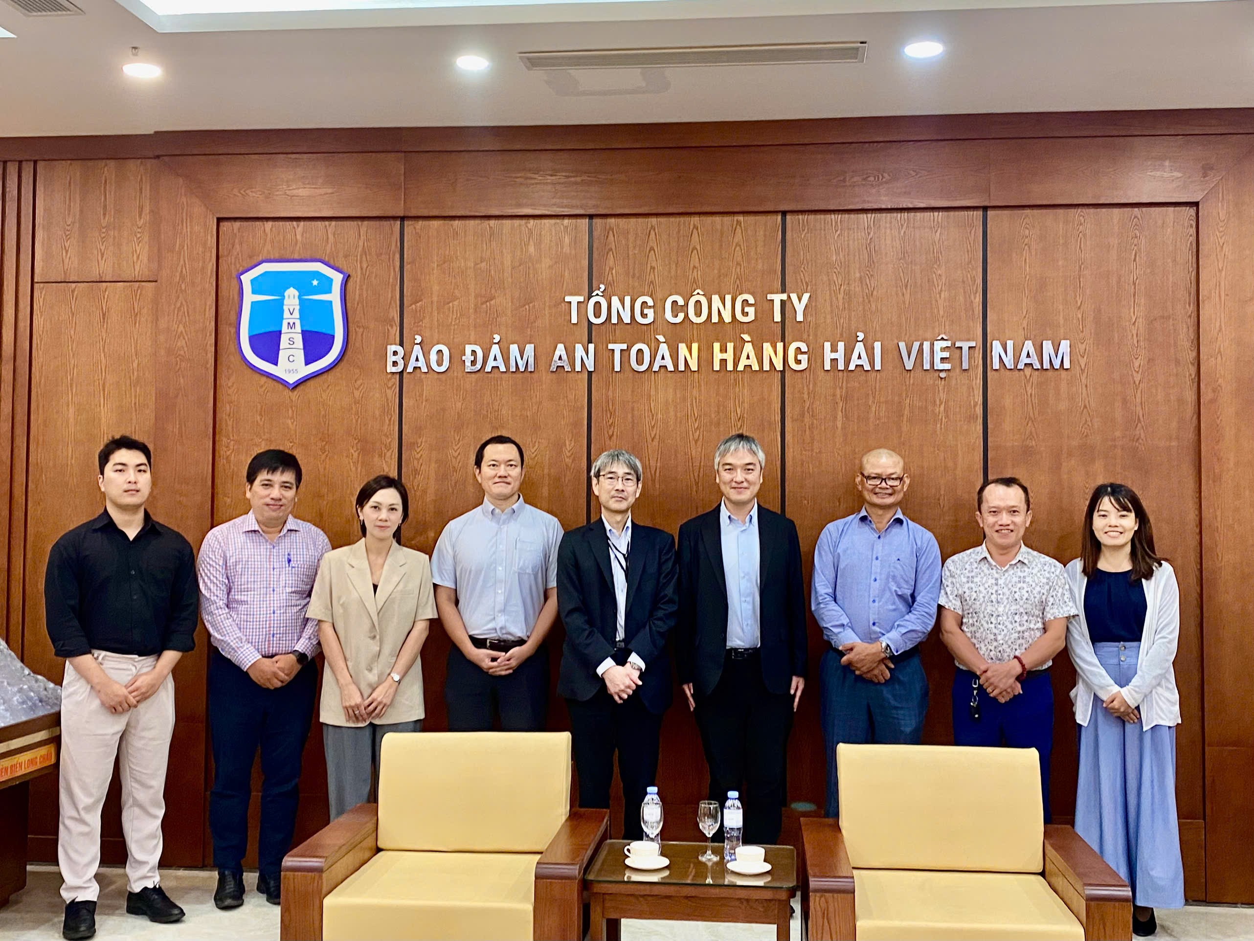 VMSC làm việc với Lực lượng Bảo vệ bờ biển Nhật Bản về Dự án Phát triển nguồn nhân lực về quản lý báo hiệu hàng hải cho khu vực ASEAN 
